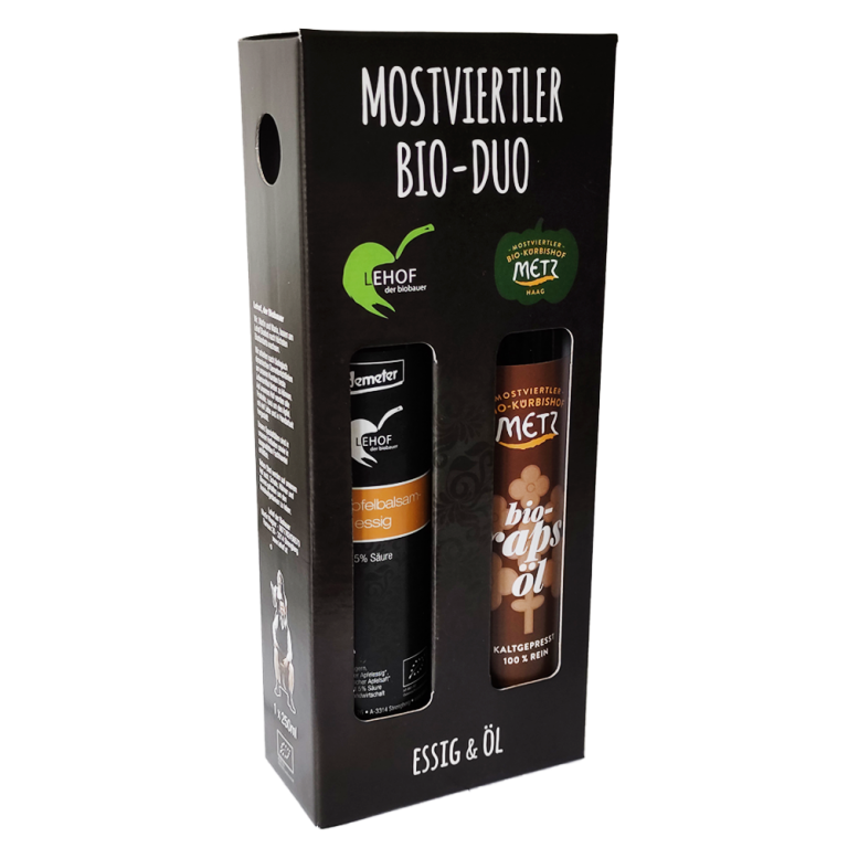 Rapsöl Apfelbalsamessig Bio-Duo